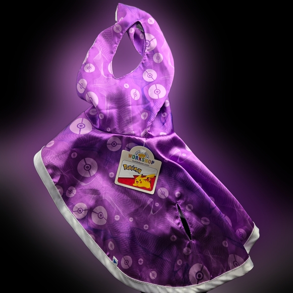 Build-A-Bear BABW Exclusive Pokemon Espeon Cape Costume Outfit - NWT - Picture 1 of 6